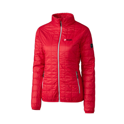 East Street - Cutter & Buck Rainier PrimaLoft Womens Eco Insulated Full Zip Puffer Jacket