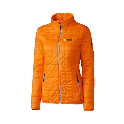 East Street - Cutter & Buck Rainier PrimaLoft Womens Eco Insulated Full Zip Puffer Jacket
