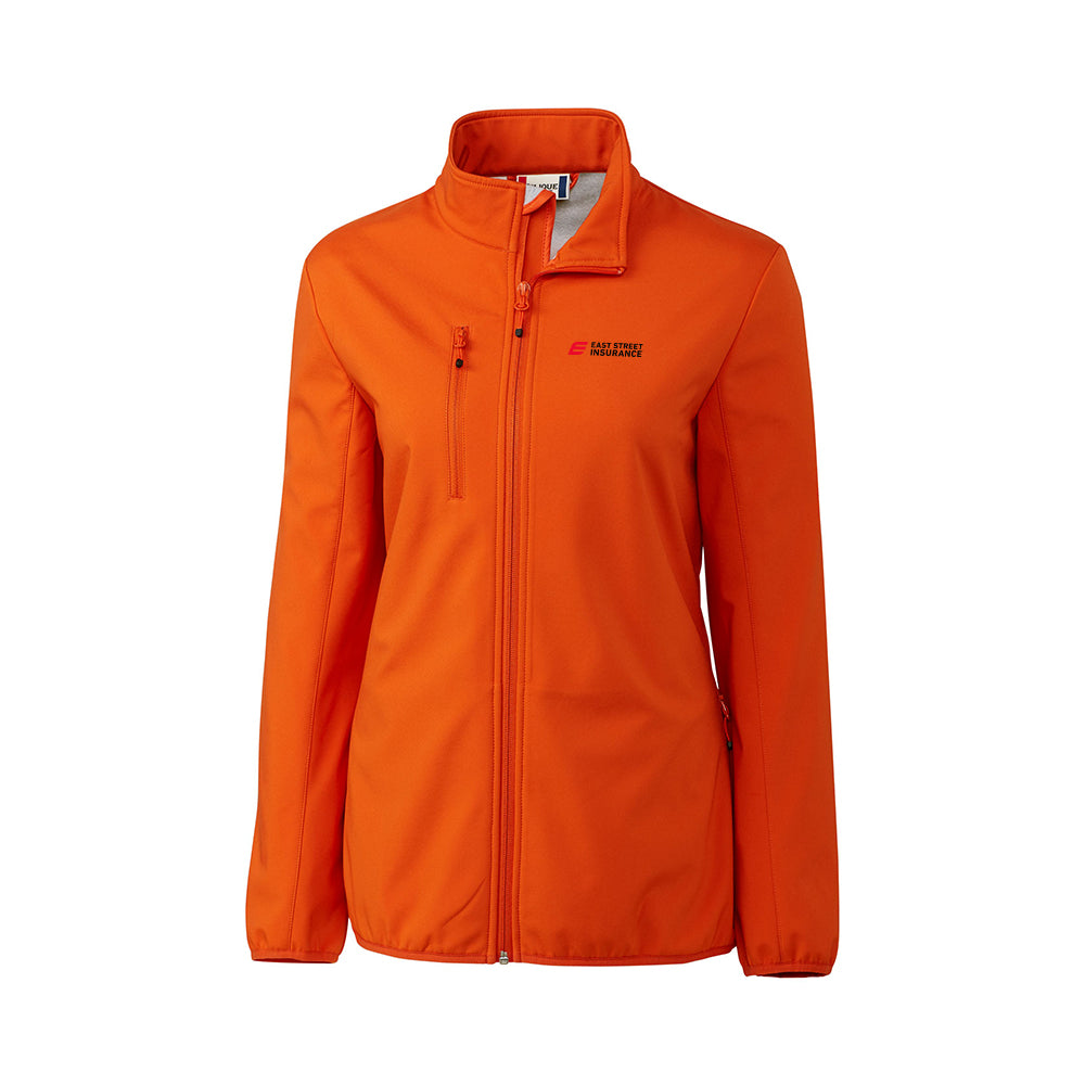 East Street - Clique Trail Stretch Softshell Full Zip Womens Jacket