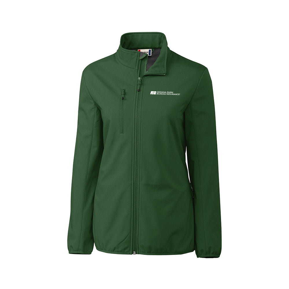 Tier 2 - Clique Trail Stretch Softshell Full Zip Womens Jacket
