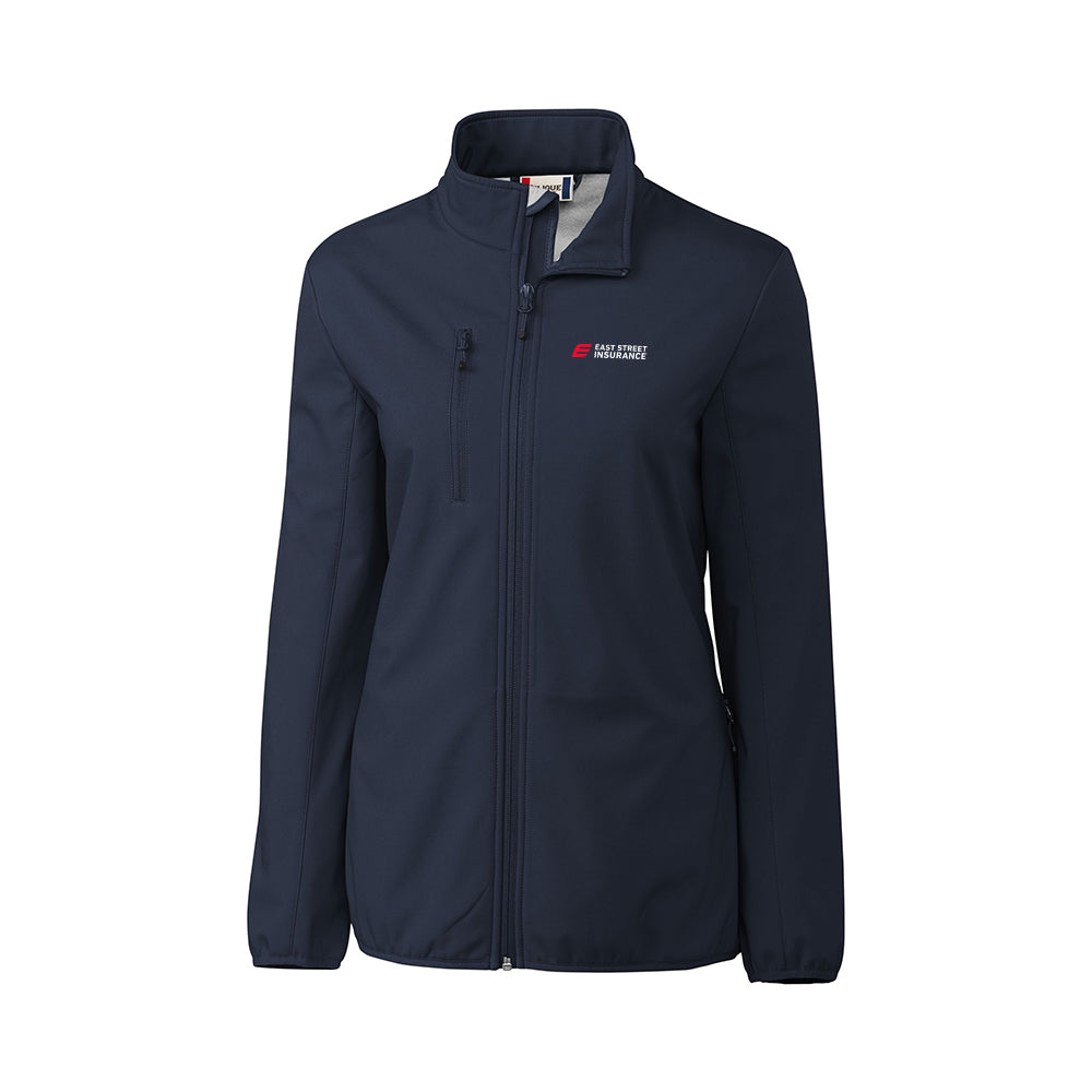 East Street - Clique Trail Stretch Softshell Full Zip Womens Jacket