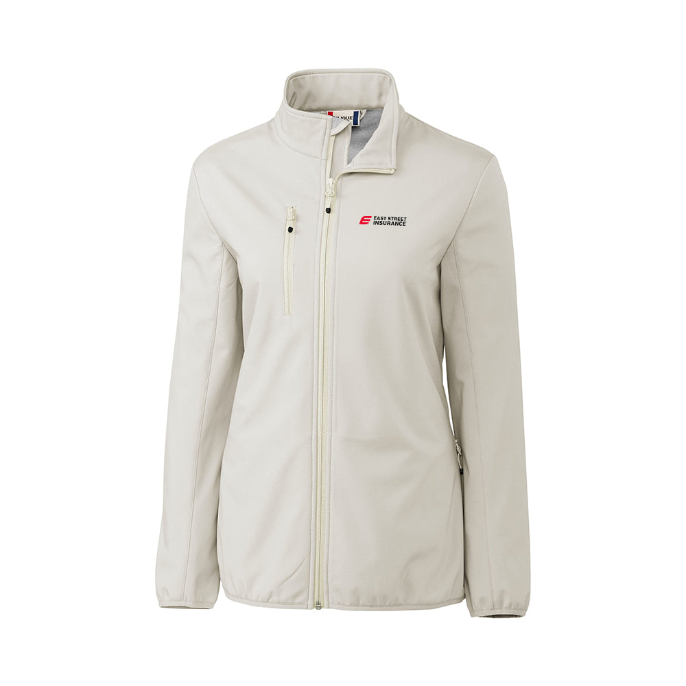 East Street - Clique Trail Stretch Softshell Full Zip Womens Jacket