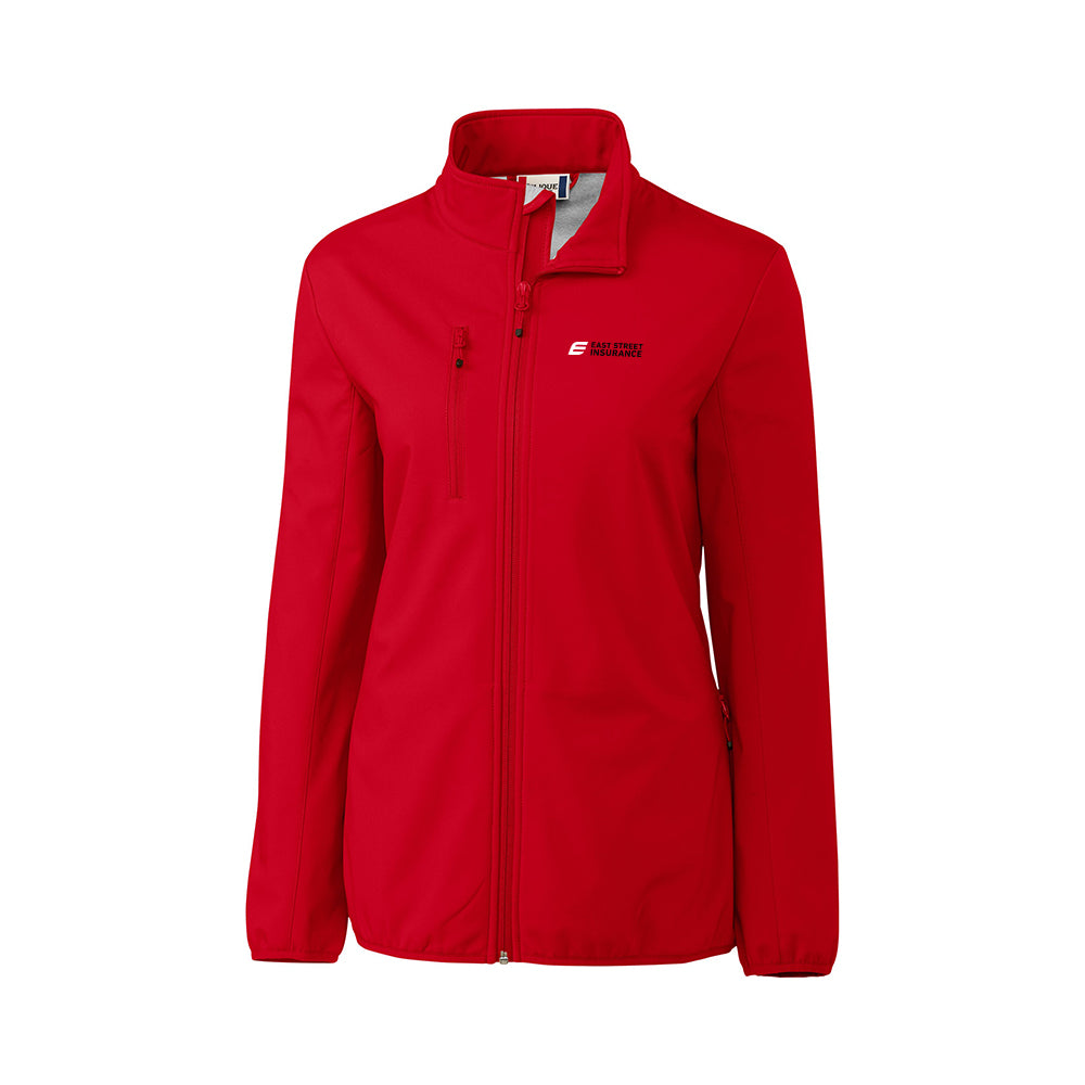 East Street - Clique Trail Stretch Softshell Full Zip Womens Jacket