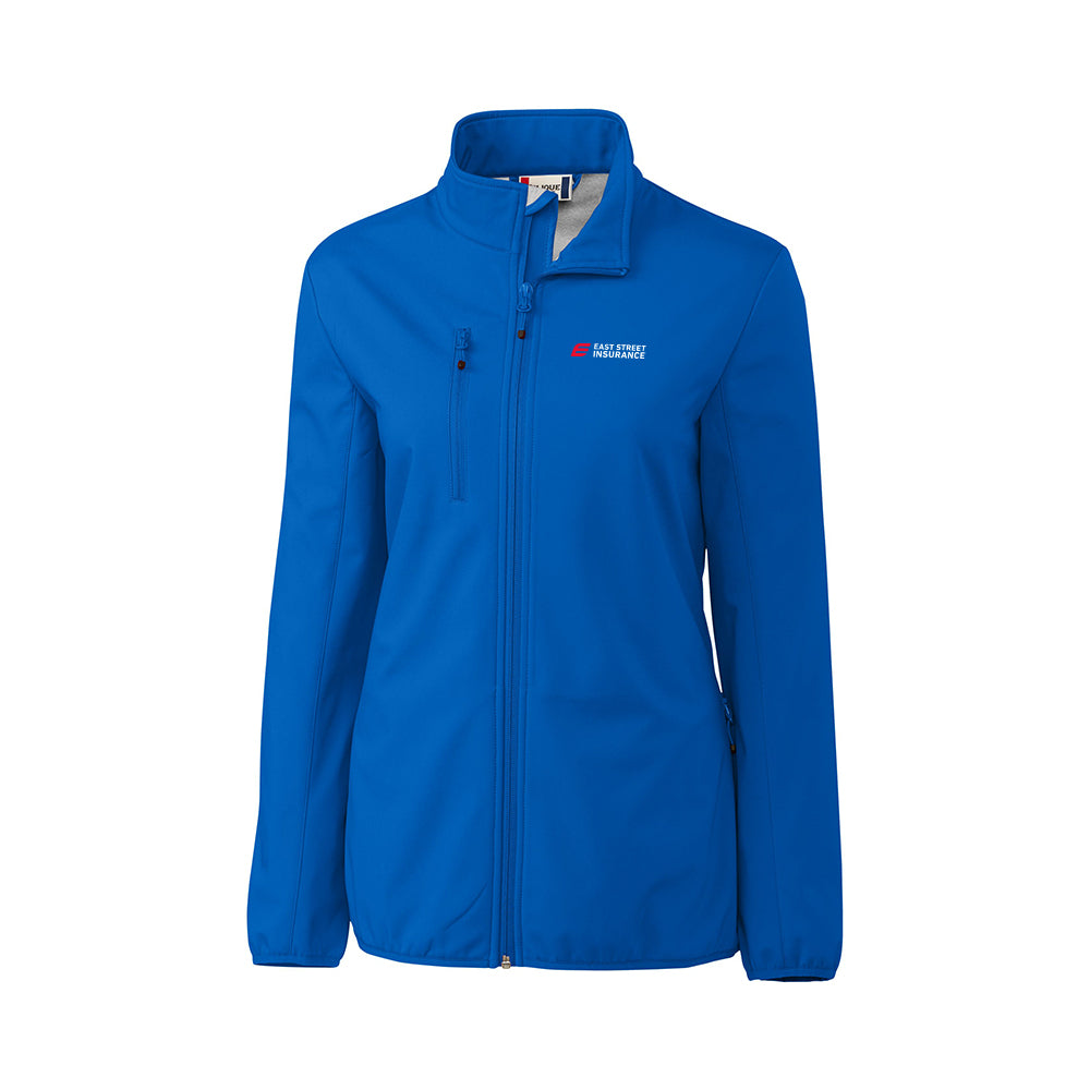 East Street - Clique Trail Stretch Softshell Full Zip Womens Jacket