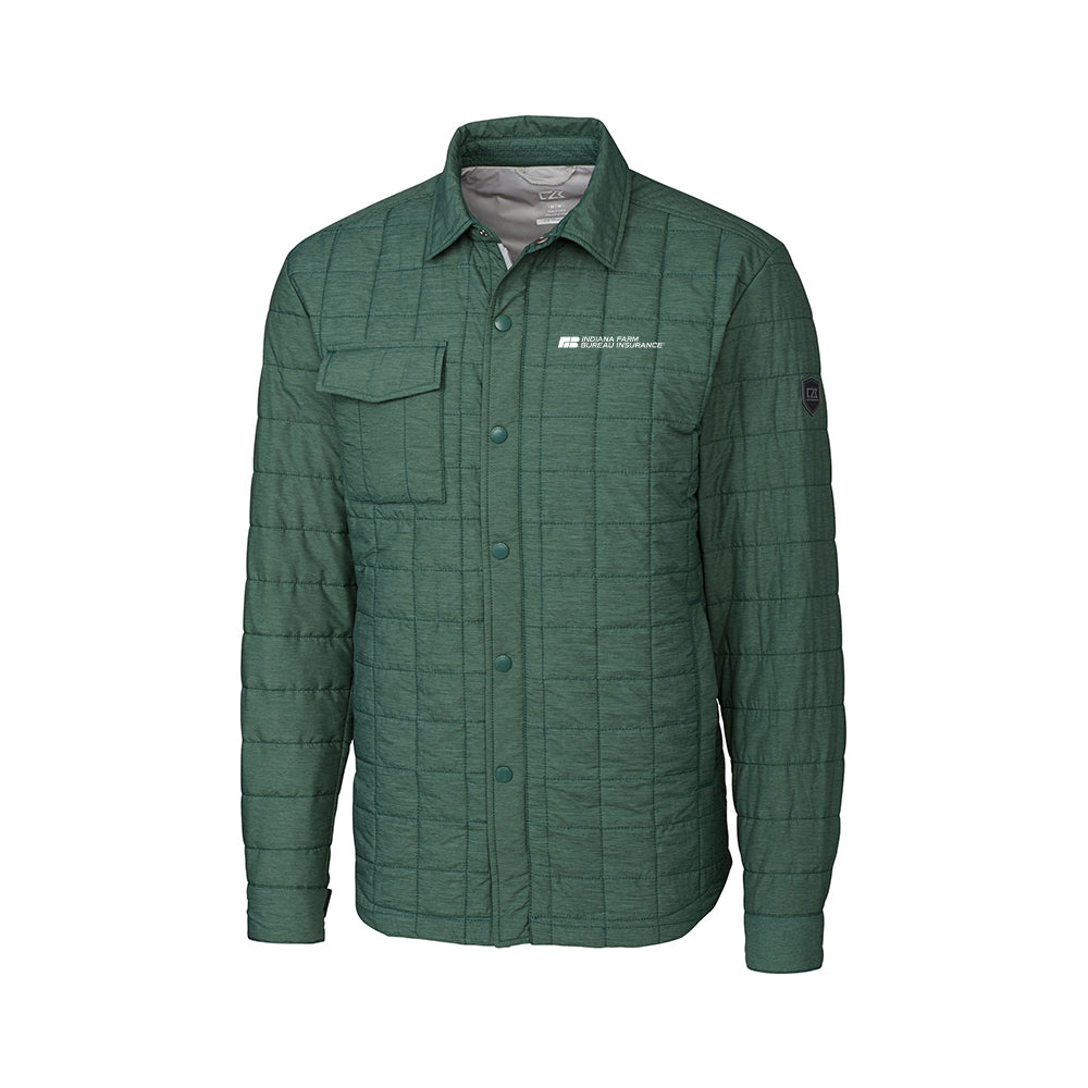 Tier 2 - Cutter & Buck Rainier PrimaLoft Mens Eco Insulated Quilted Shirt Jacket